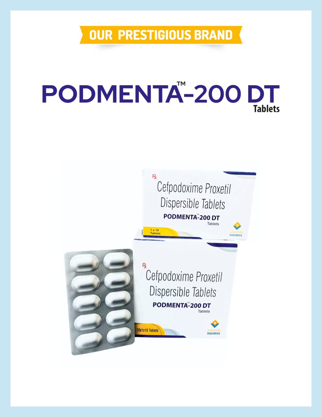 PODMENTA-200 DT TABLET